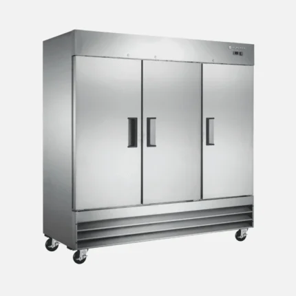 Hurakan 3 Door Reach-In Freezer, 81″